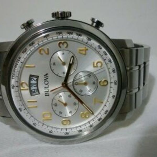 MENS BULOVA C877772 CHRONOGRAPH TACHYMETER QUARTZ WATCH WatchCharts