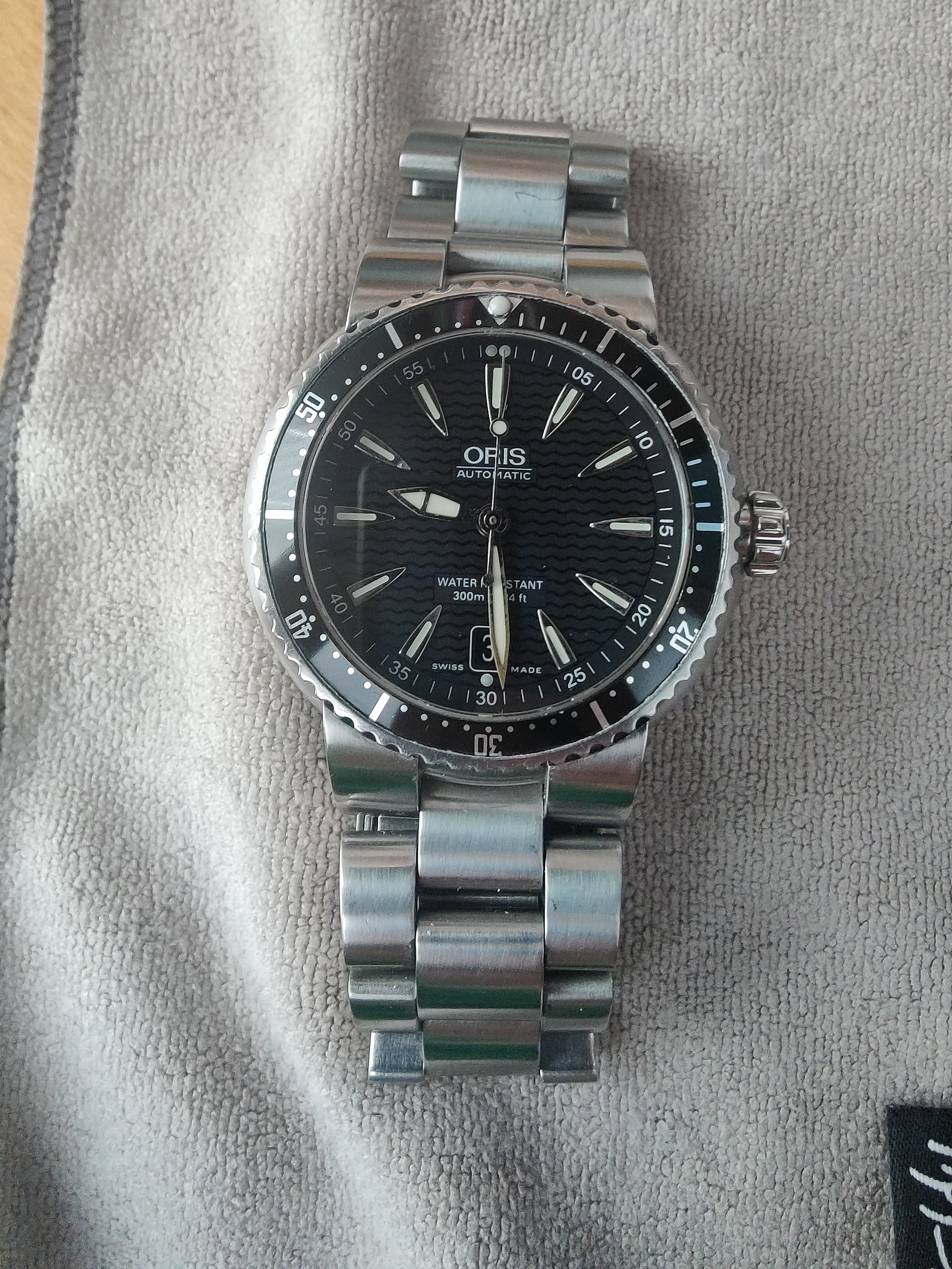 Oris TT1 Diver Just Serviced 750 WatchCharts Marketplace