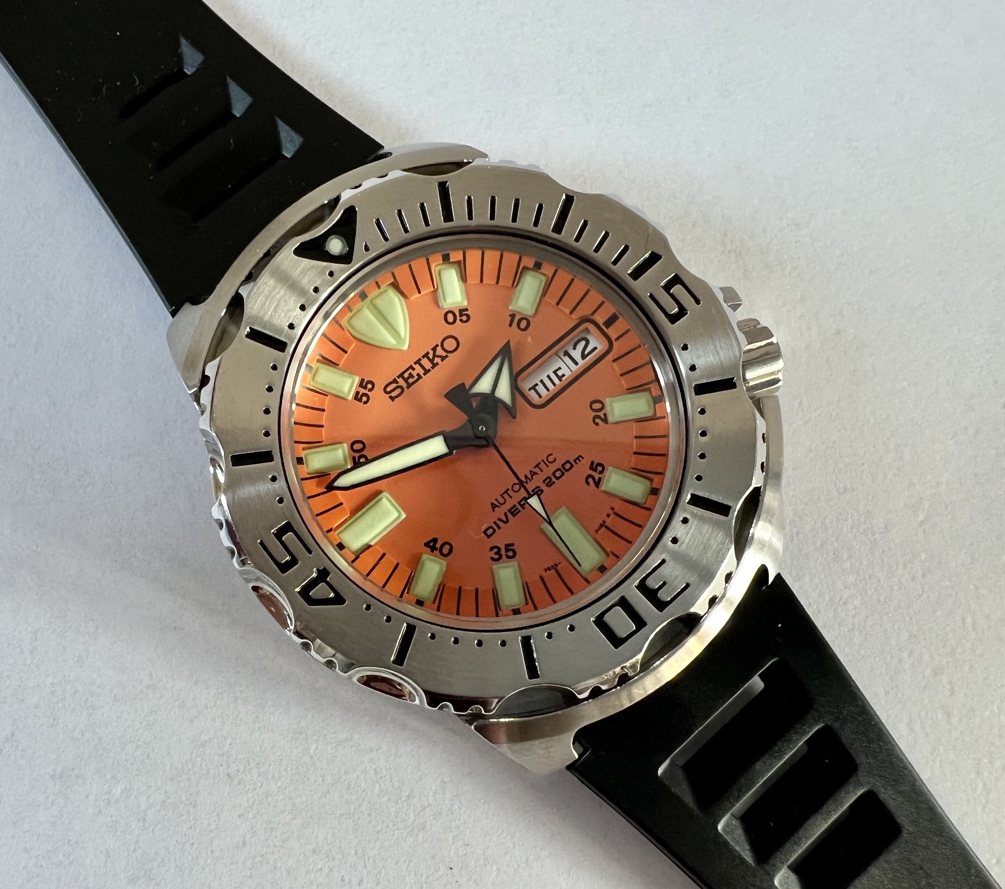 395 USD FS Seiko Orange Monster 7S26 0350 1st gen discontinued