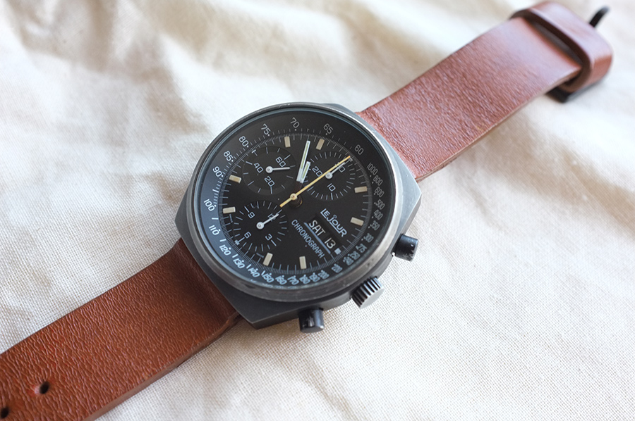 Le jour chronograph watch clearance 7000