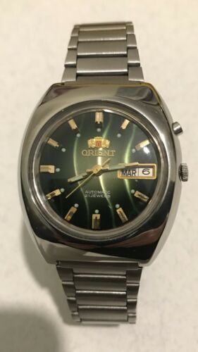 VINTAGE 1960'S CITIZEN HOMER DATE WATCH (TWO MARKS ON DIAL