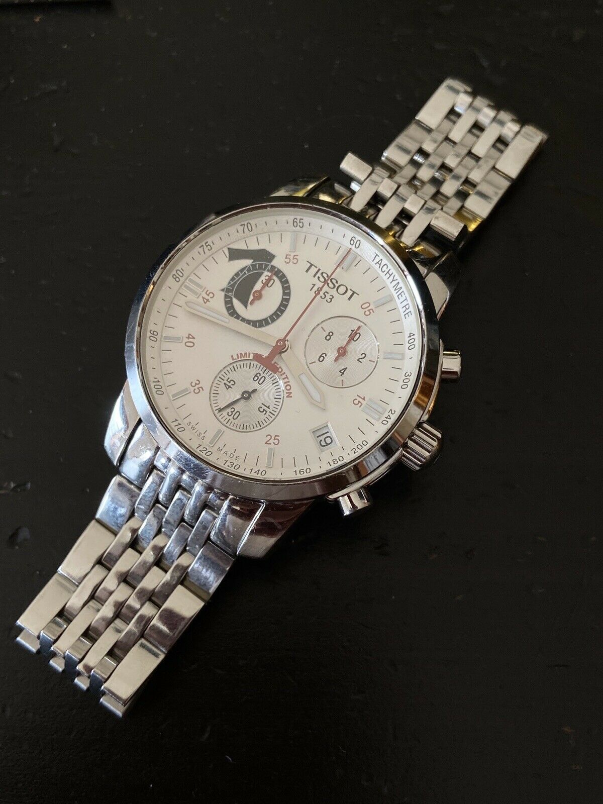 TISSOT クロノグラフ　オーウェン TISSOT LTD PRC 200 Chronograph Michael Owen limited edition