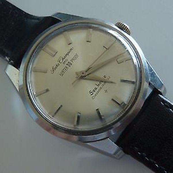 Rare Seiko Champion 850 Seahorse Seikosha Movement Stainless Steel