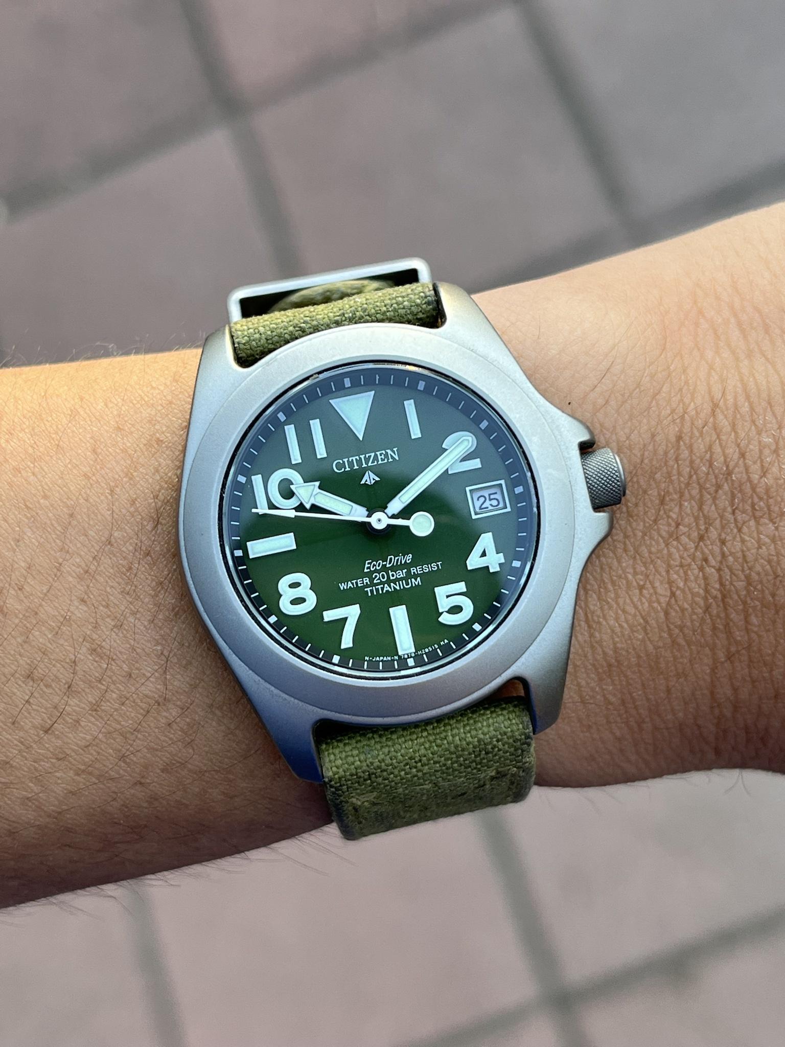 WTS] Citizen Promaster 7878-H16714 Eco-Drive Titanium