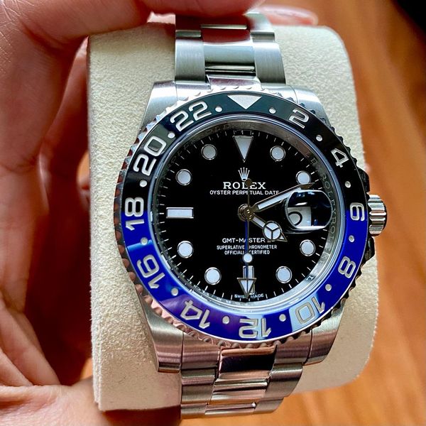 FS Rolex 116710blnr Batman discontinued with box WatchCharts Marketplace