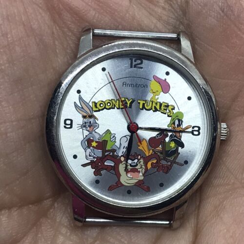 Armitron Vintage Looney Tunes Watch Face Back In Action Warner