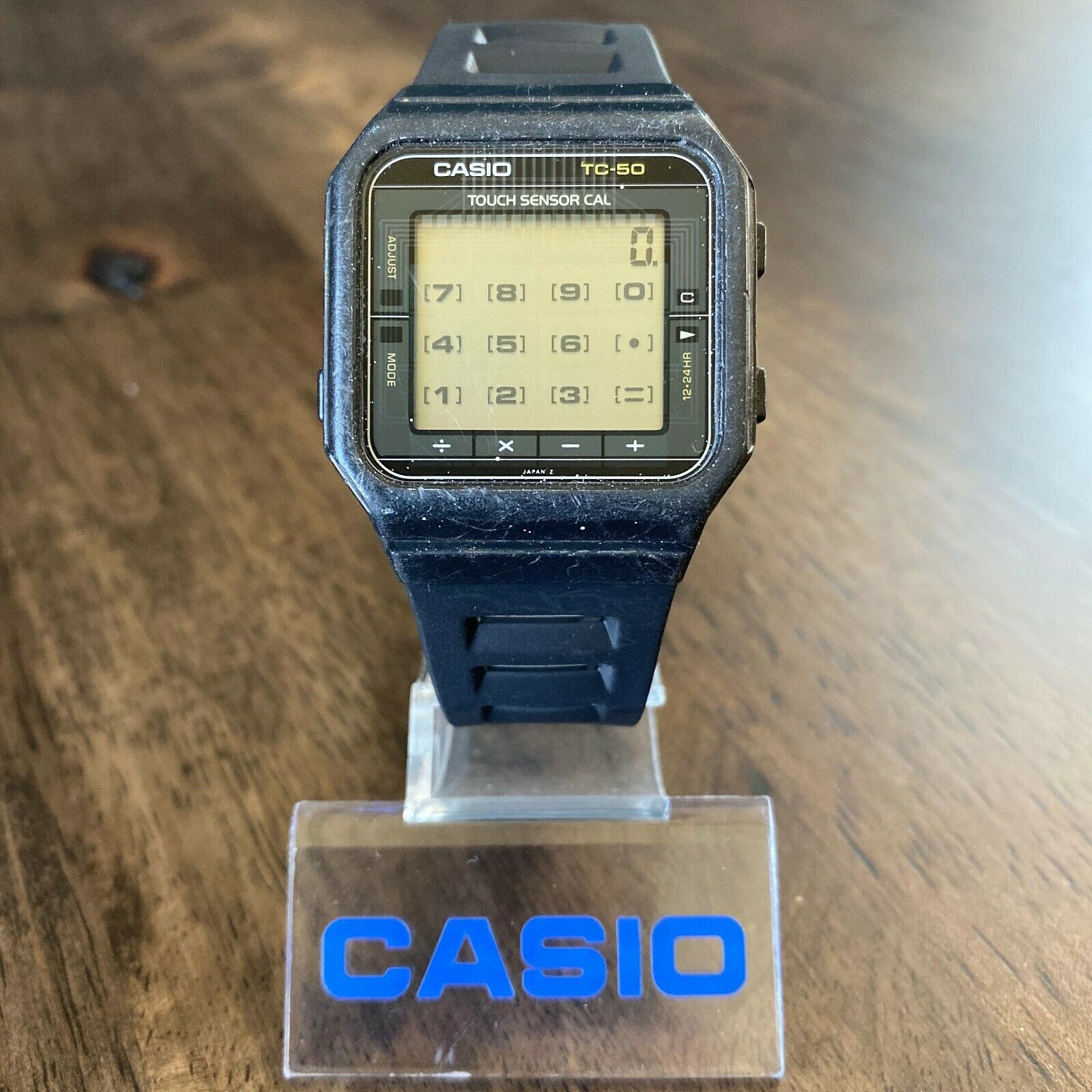 1984 Casio TC-50 - Worlds first touch screen watch. - YouTube