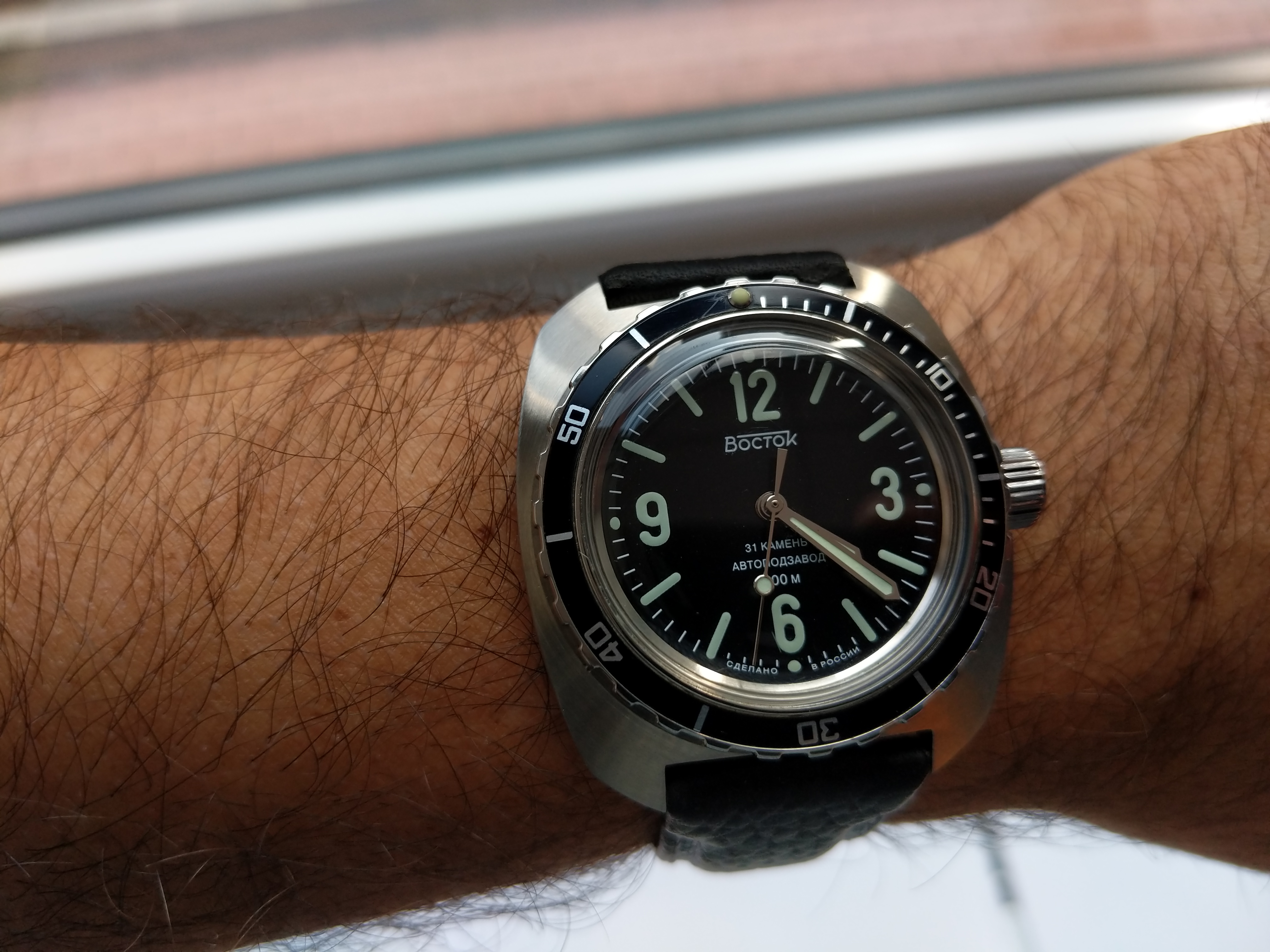 vostok amphibia black ministry