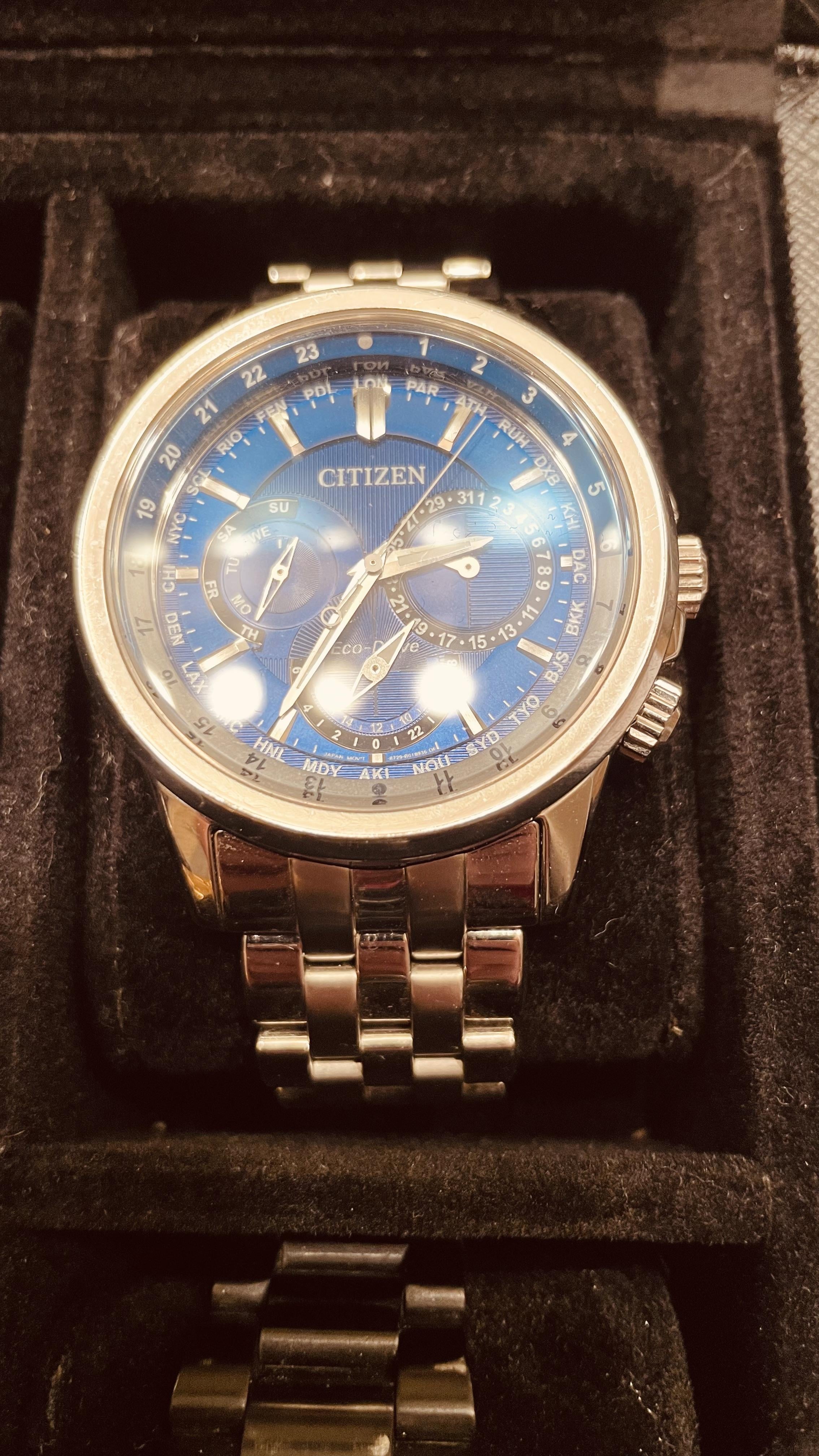 Citizen eco outlet drive total black