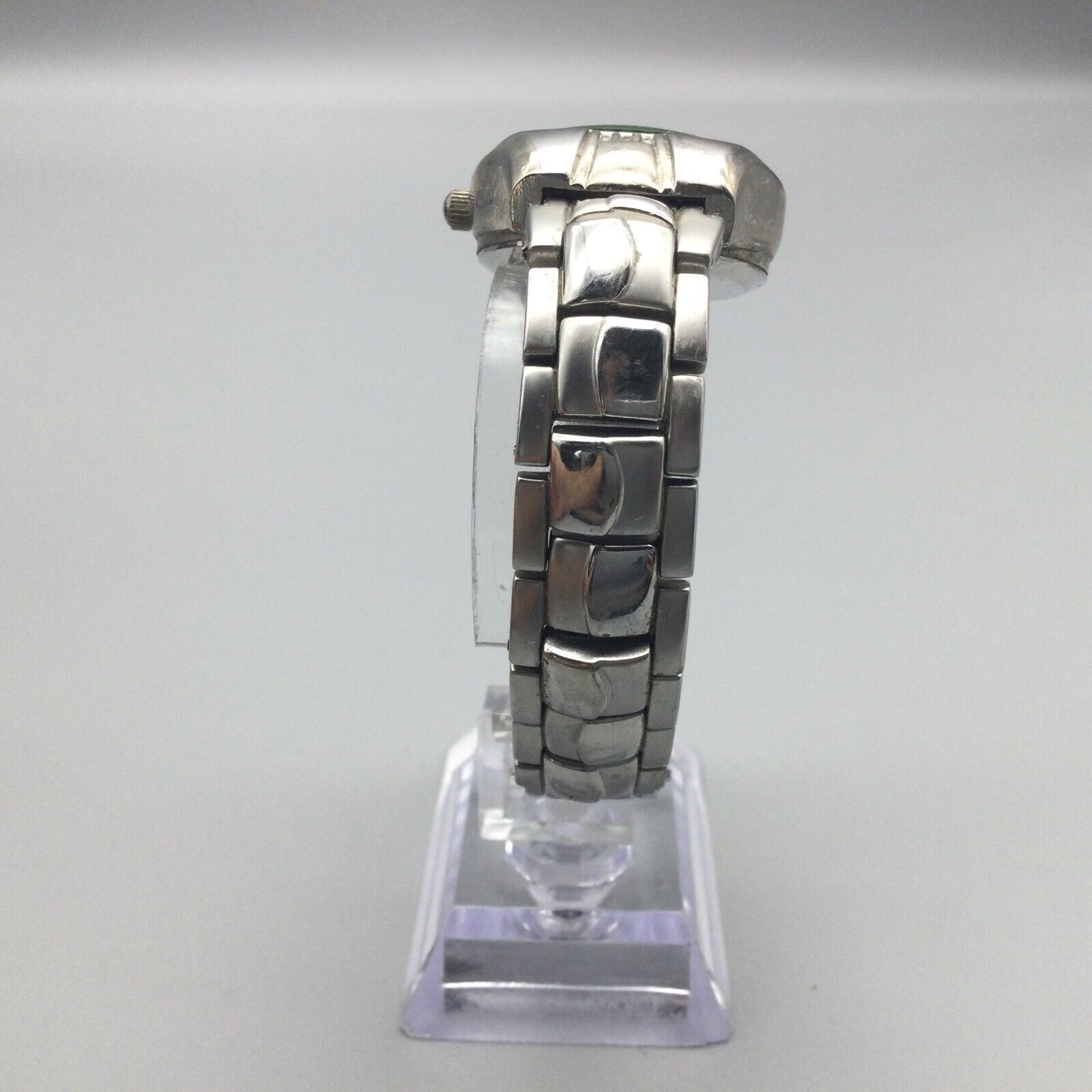 Fossil Sport Line Watch Women Silver Tone Digital Seconds  display picture 2