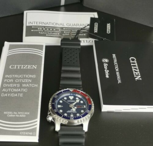 Citizen Promaster Automatic Blue Dial Men's Watch NY0086-16L