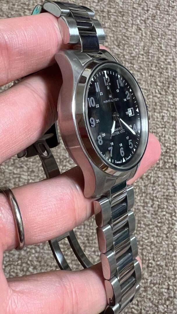Hamilton Khaki Field Nano Universe Men's Watch Automatic Black