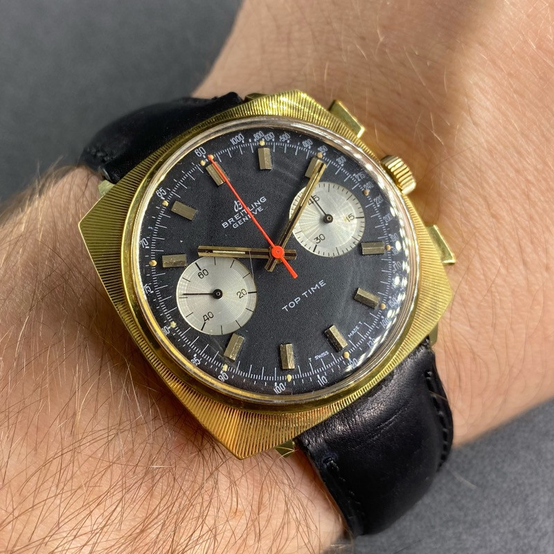 breitling top time reverse panda
