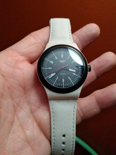 Swatch Sistem51 Cream SUTM400 | WatchCharts Marketplace