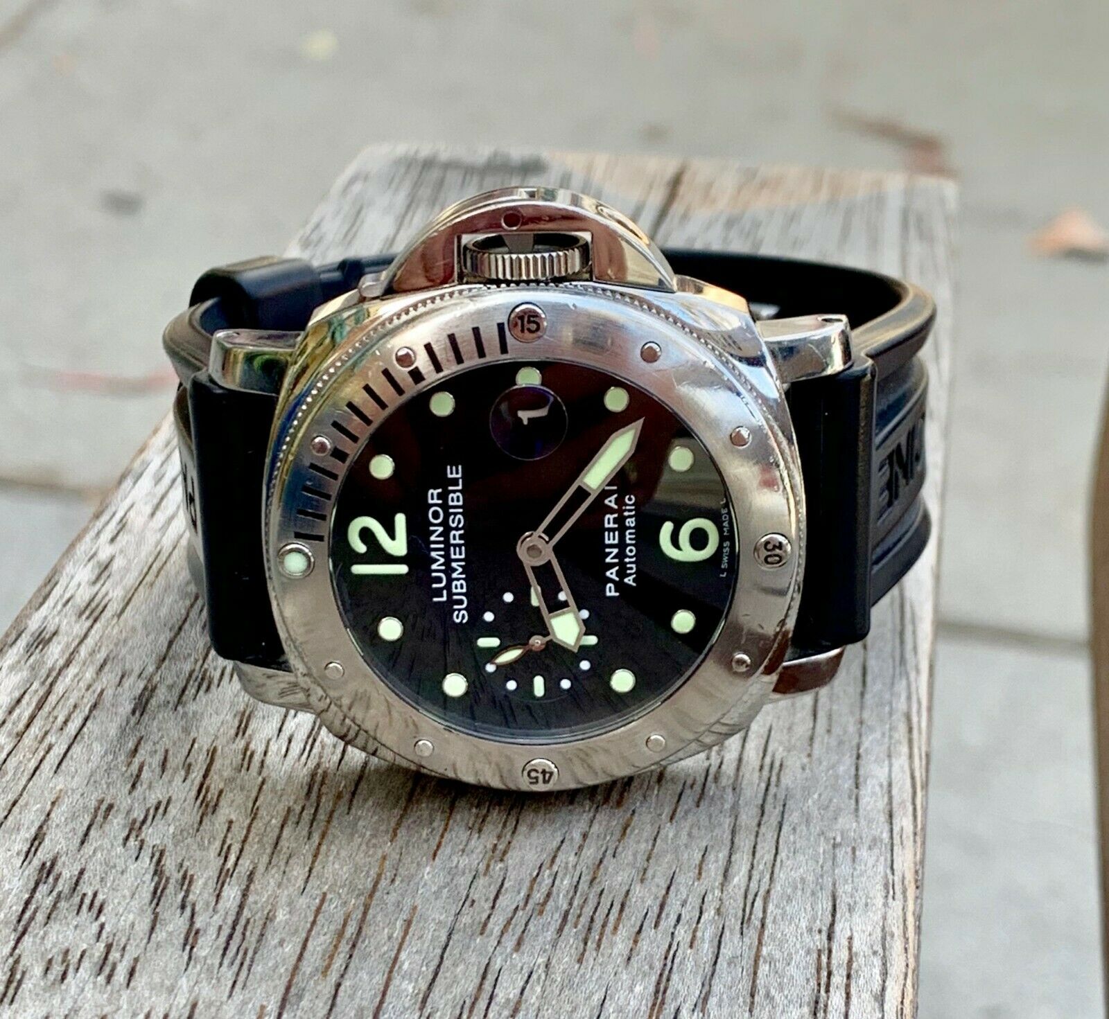 2006 MENS PANERAI LUMINOR SUBMERSIBLE FIRENZE 1860 300m Limited