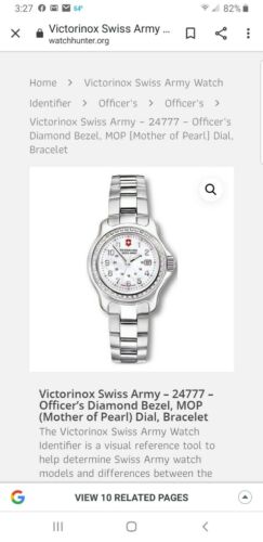 Swiss army watch model on sale finder