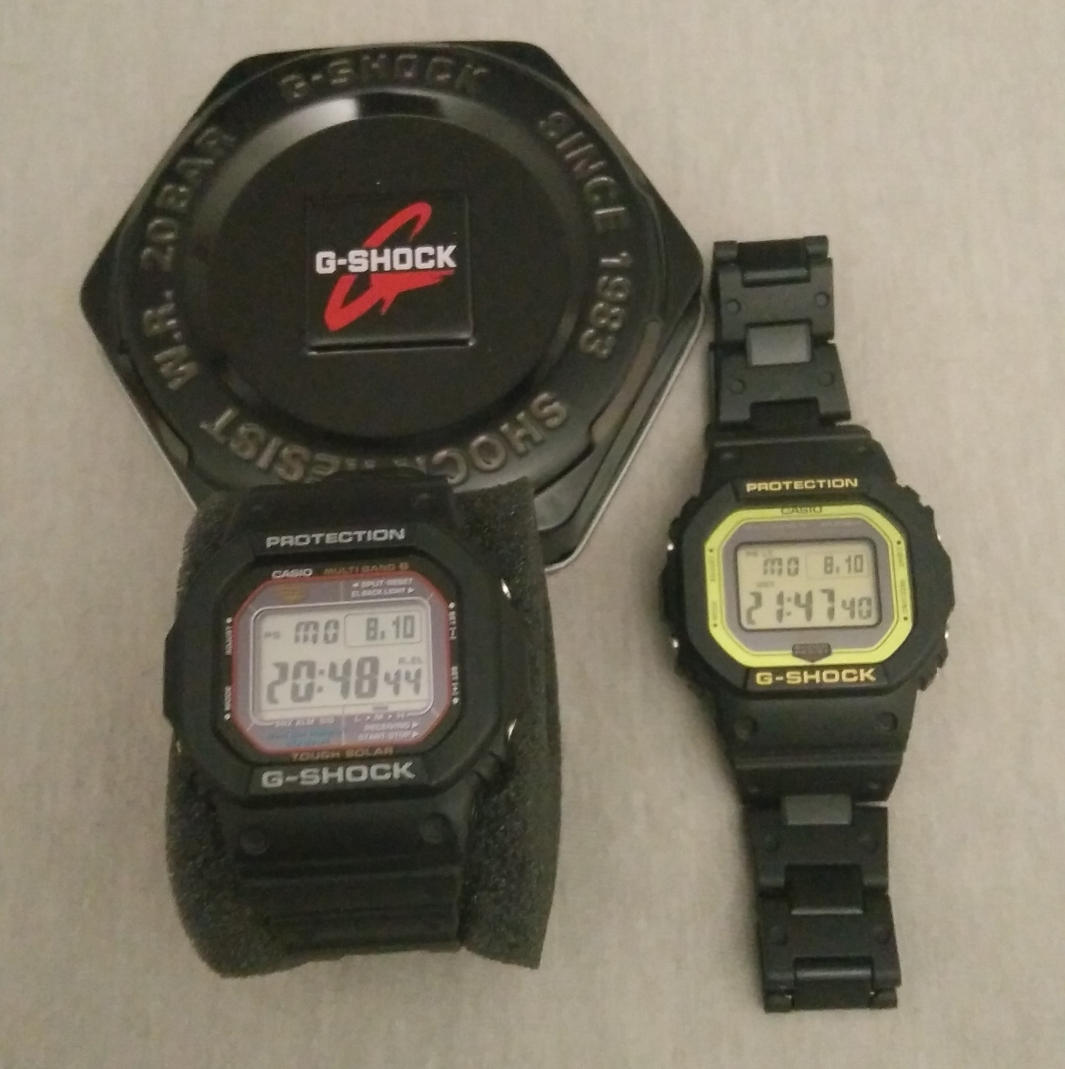 Wts Casio G Shock Gw B5600bc 1er Gw M5610 1er Watchcharts