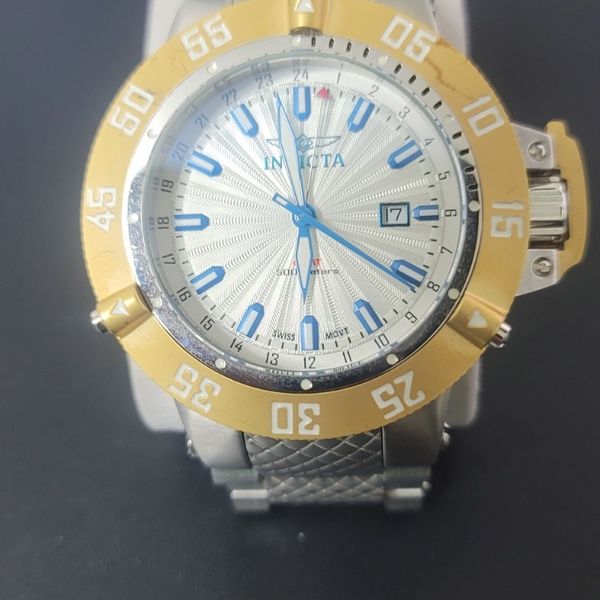 Invicta Subaqua Noma Iii Gmt Model No 21729 Swiss Ronda 515 24