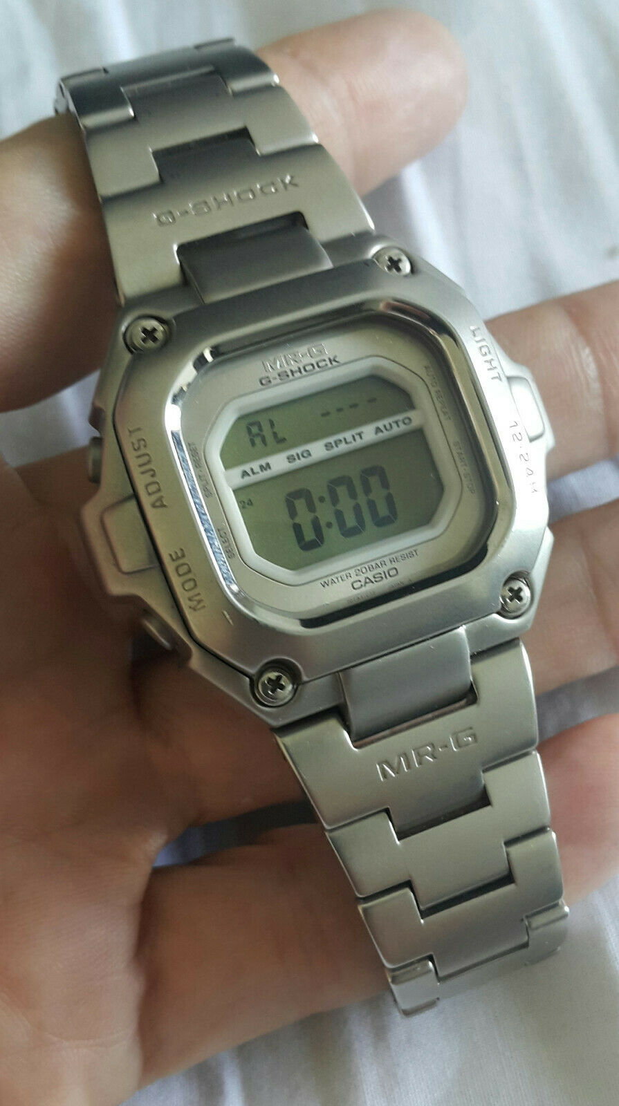 カシオ MRG 腕時計 ジーショック ステンレス MRG110 【逸品】 - 時計