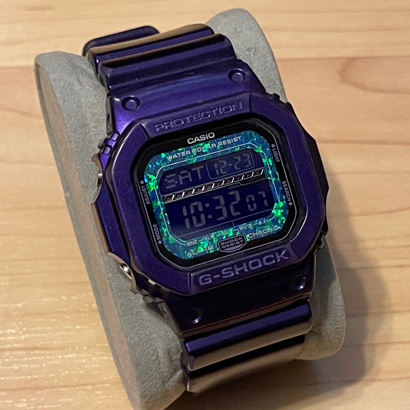 WTS] Casio G-Shock GLS-5600KL-6 Purple Opal Reflex Dial Collection Square  Digital Watch 5600 | WatchCharts Marketplace