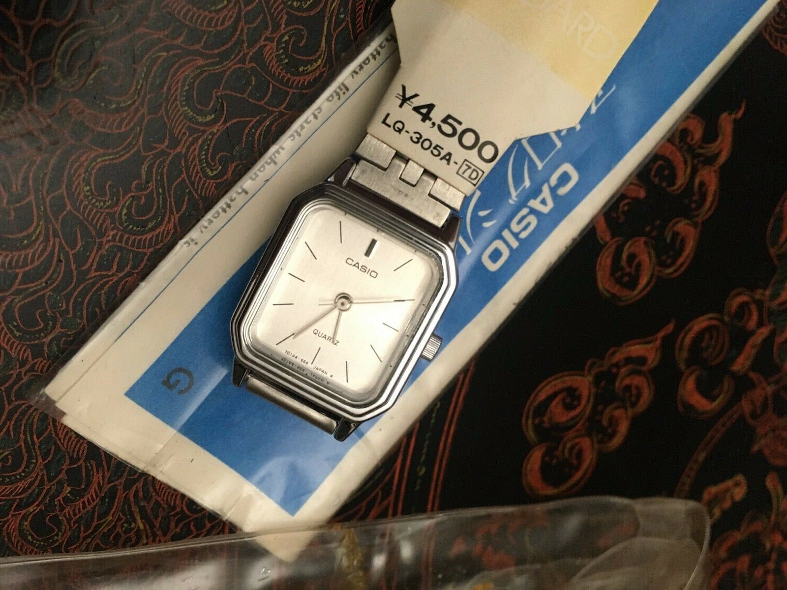 NOS Casio LQ-305A Mod 319 Stainless Steel Back Watch Japan | WatchCharts  Marketplace