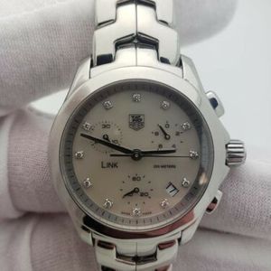 Stunning TAG Heuer Link Chronograph Ladies Watch CJF1310 w