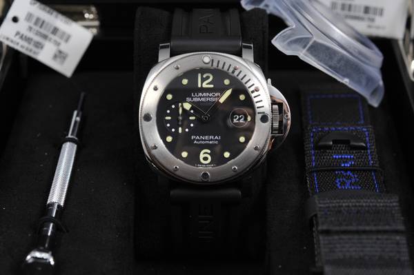 FS Panerai PAM 1024 Luminor Submersible Box and Papers