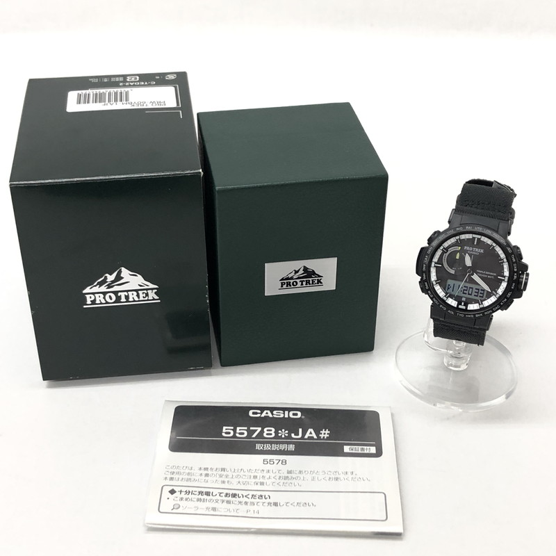 Beauty second-hand goods] [Men's] CASIO PRO TREK PRW-60YBM-1AJF