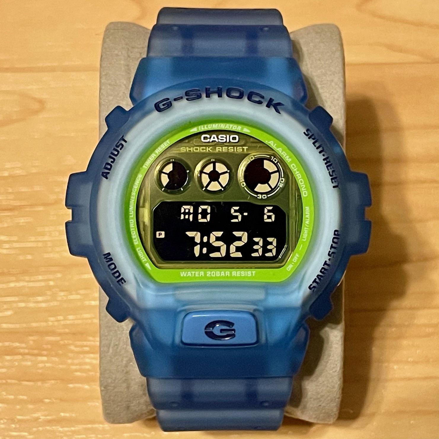 WTS] Casio G-Shock DW-6900LS-2 Color Skeleton Series Blue Green
