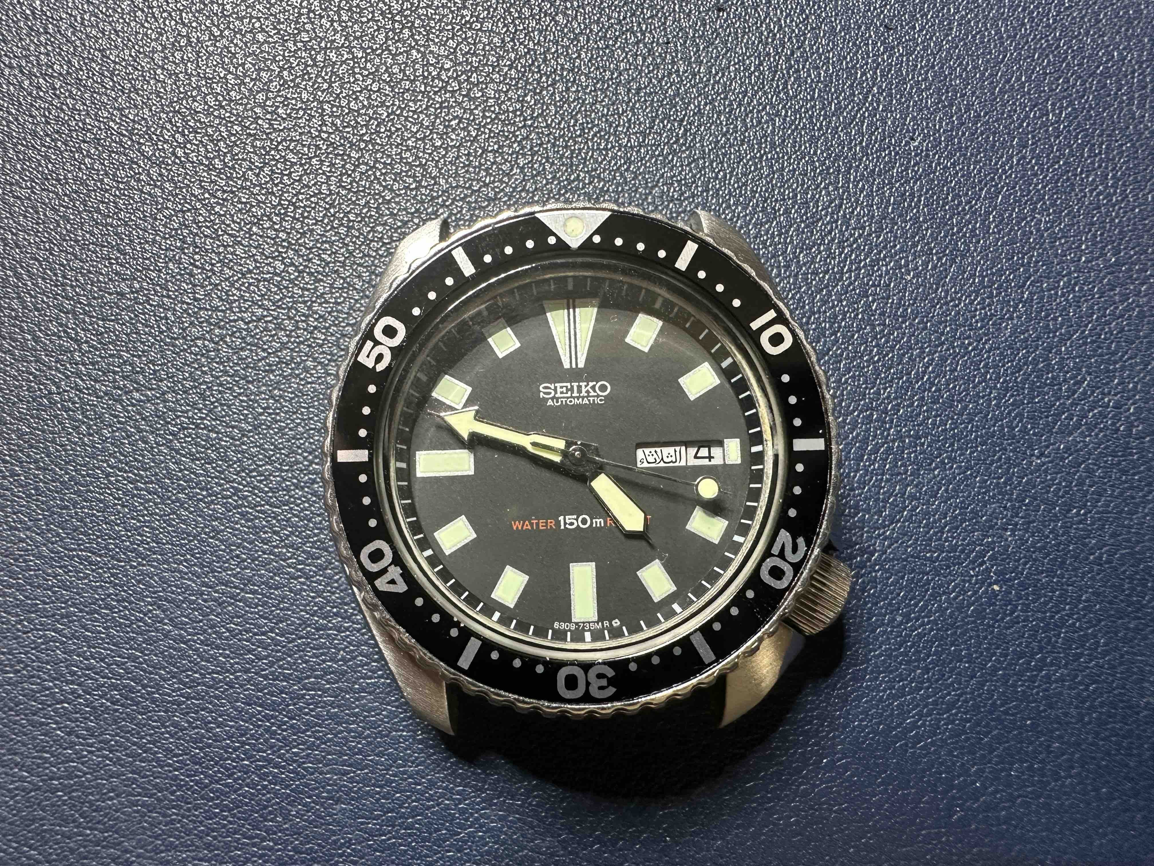 B4603【ヴィンテージ】SEIKO 6309-7290オートマチック - メルカリ