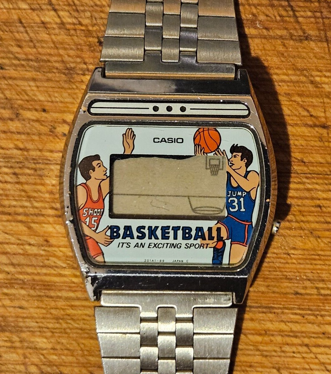 Casio GF-11 Module 209 Basketball Game Watch Not Working has