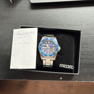 Seiko Prospex Solar Diver SNE585 Price as of May 2026 | WatchCharts