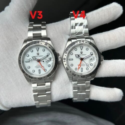 Pagani Design PD1762 V4 White Dial Stainless Steel 40mm with NH34