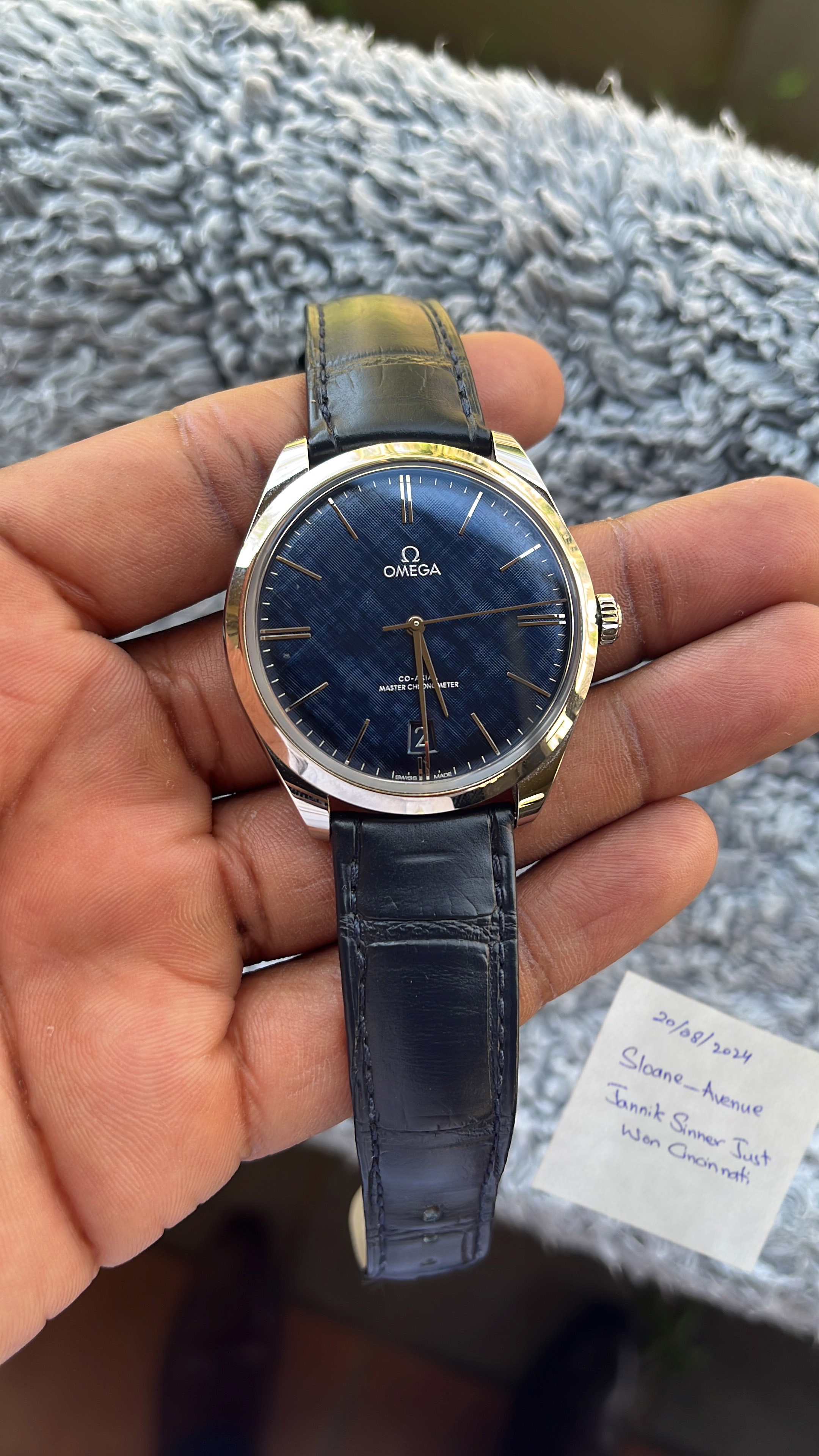 Omega De Ville SS Quartz watch with date 35mm with box. 1507/834 Cal. 1532  | WatchCharts Marketplace