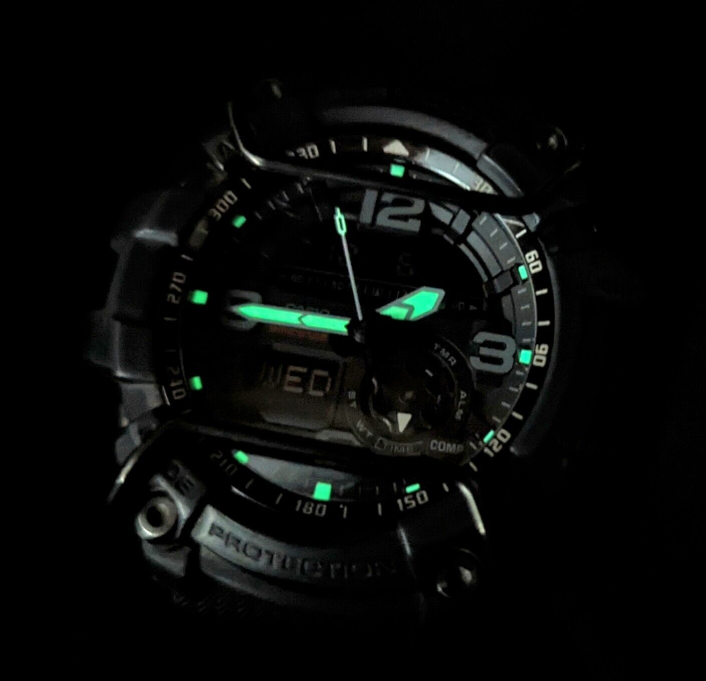 Casio G-SHOCK GG-1035A Mudmaster 55mm Black Wireguard 35th 
