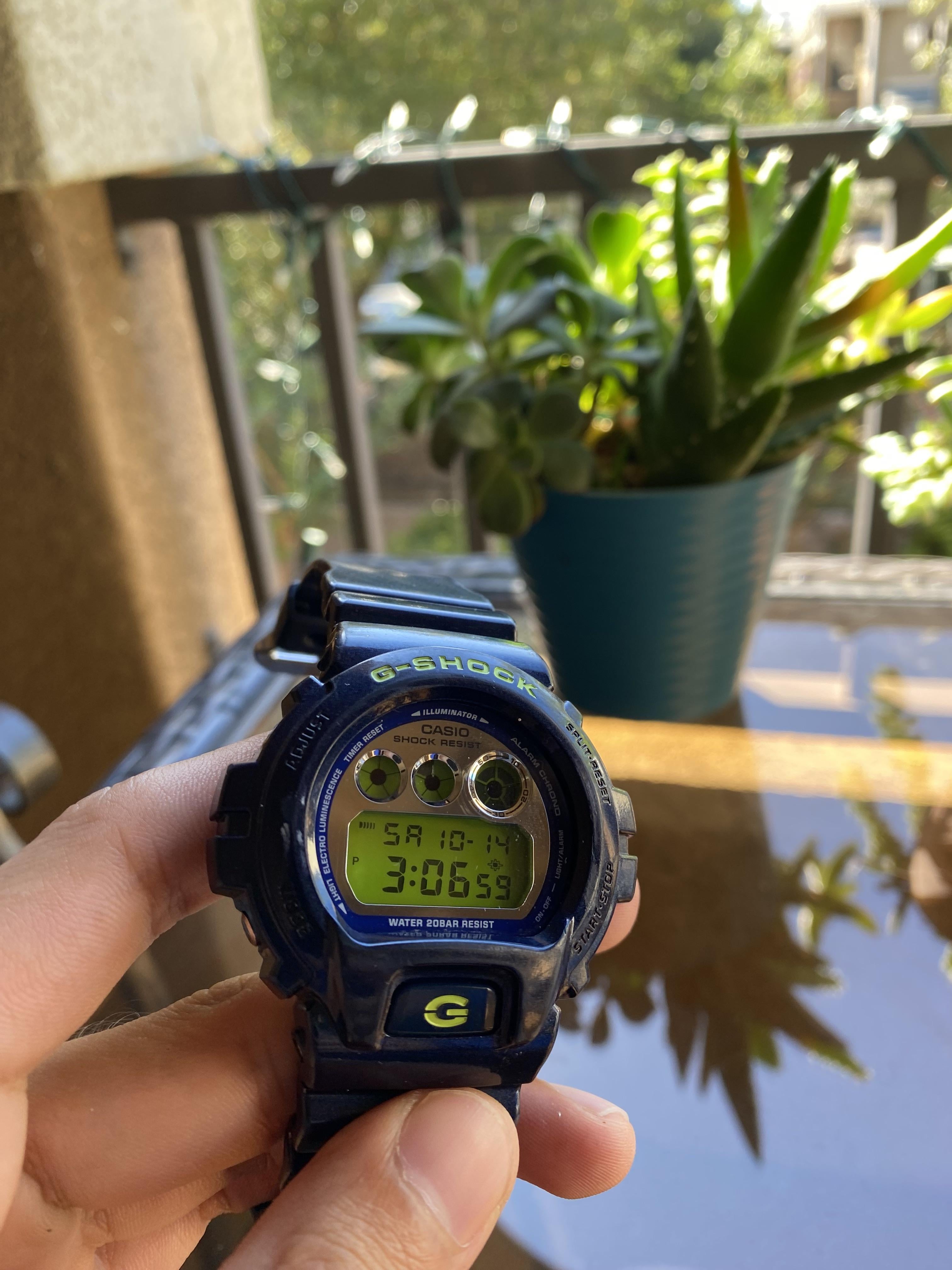 G-SHOCK カシオ DW-6900SB ネイビー Navy Blue Casio Men's Watch DW-6900SB-2 Crazy Colors NEW