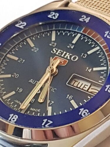 Mens Seiko automatic day/date watch VGC 335718 | WatchCharts