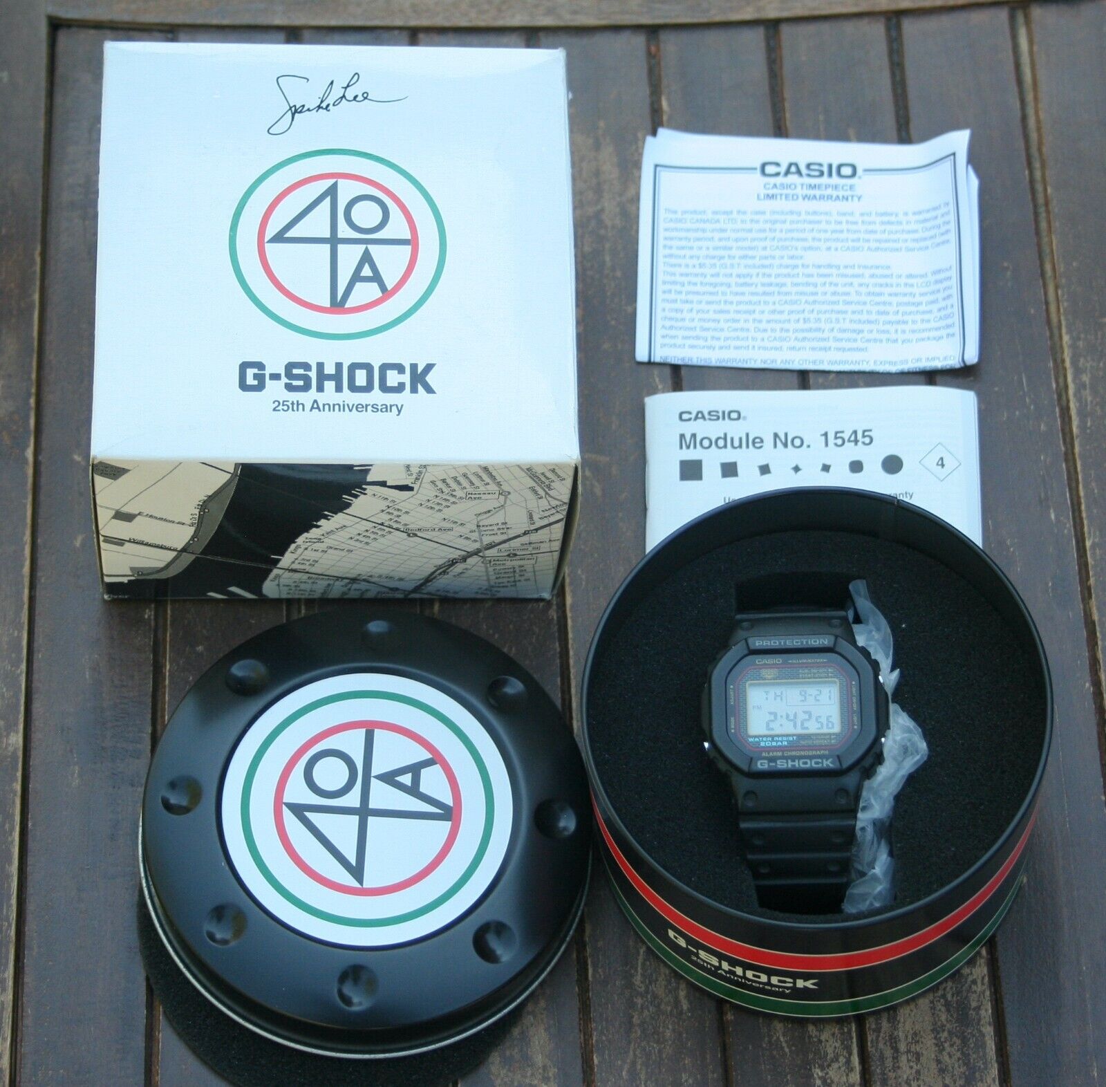 G shock sale spike lee