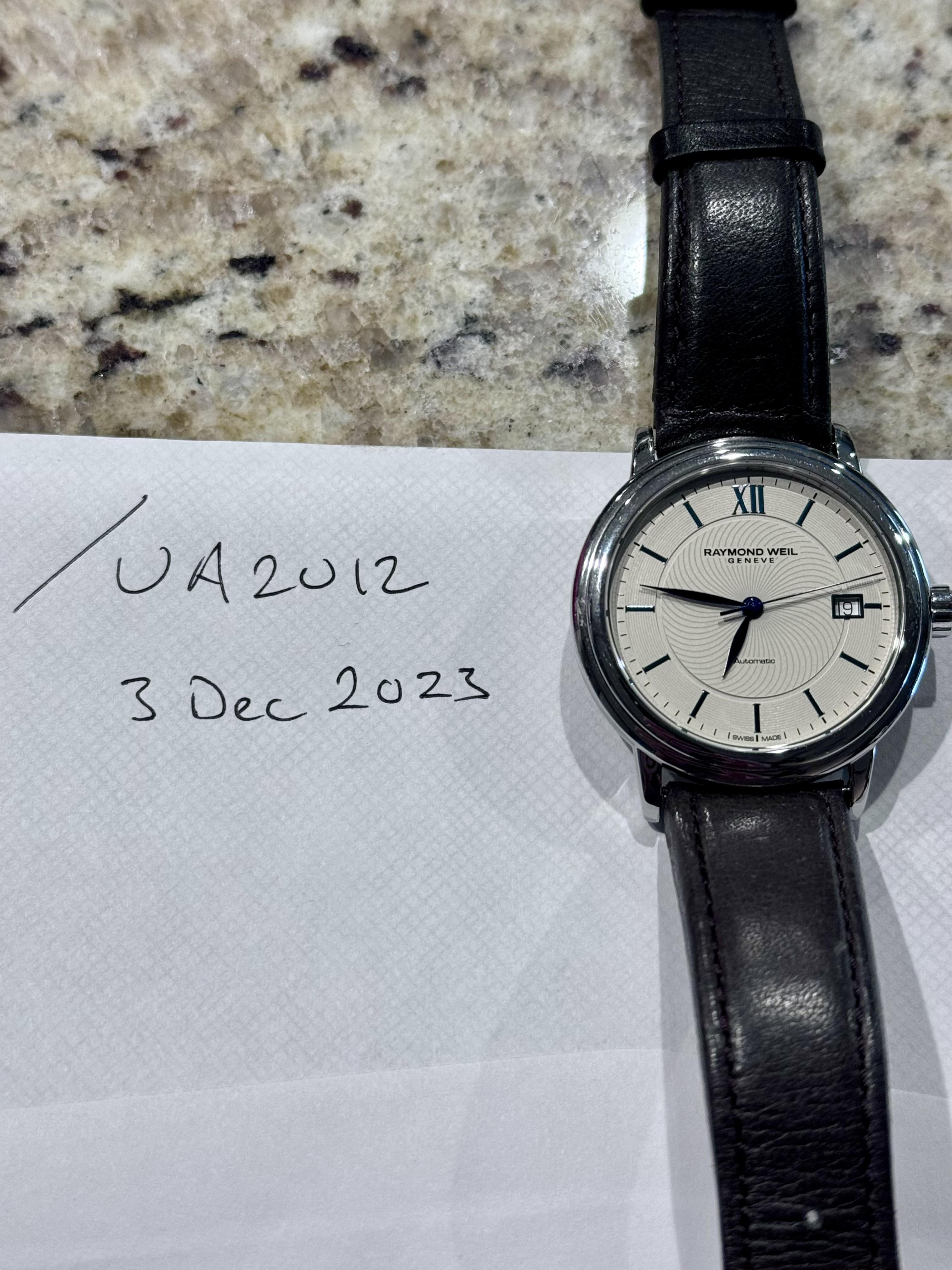 WTS Raymond Weil Maestro Frank Sinatra Limited Edition 371 of