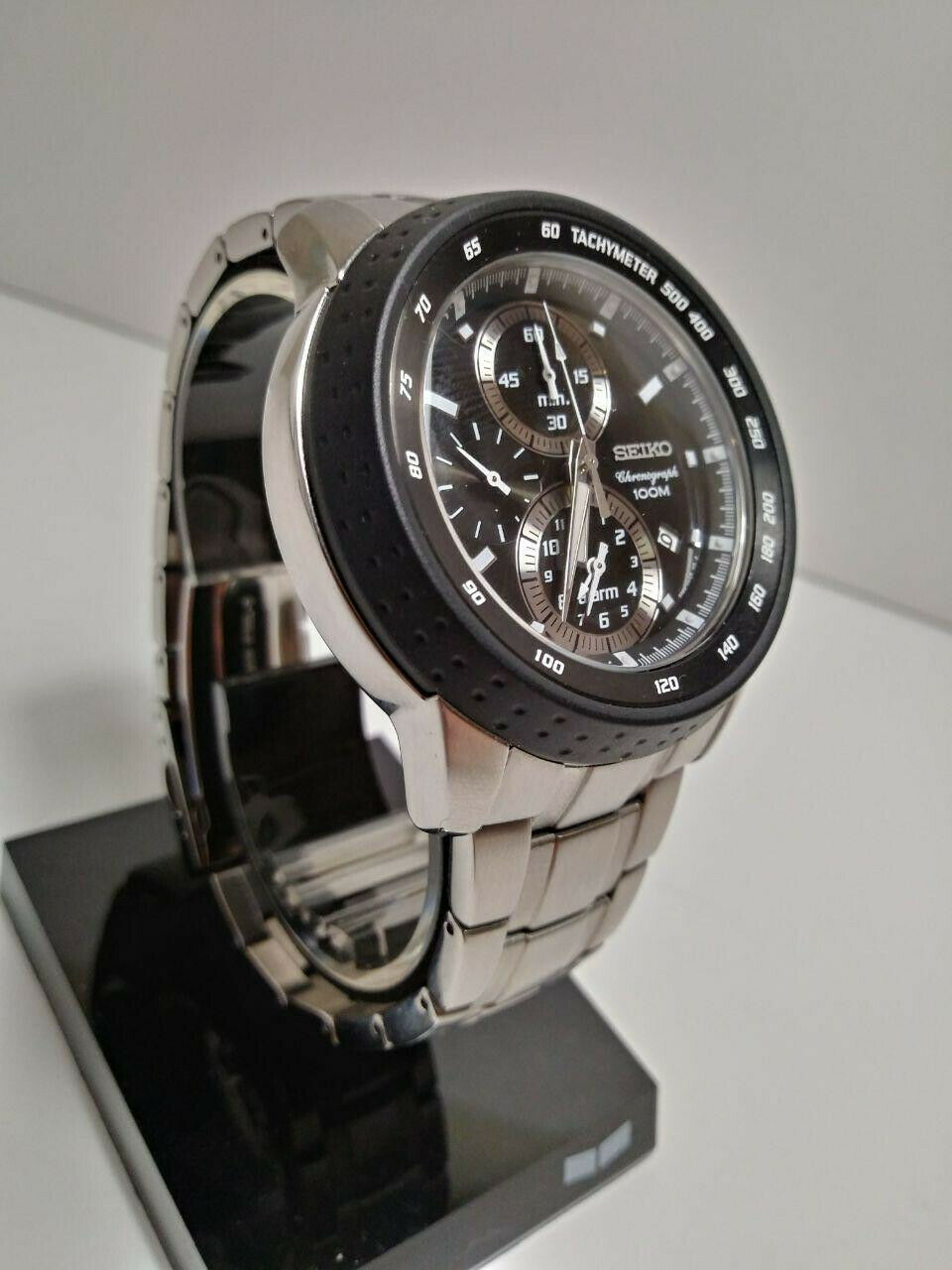 ふっさ様 オーダー ⑦ Seiko 7T62-0HL0 Silver Men's Wristwatch Alarm/Chronograph