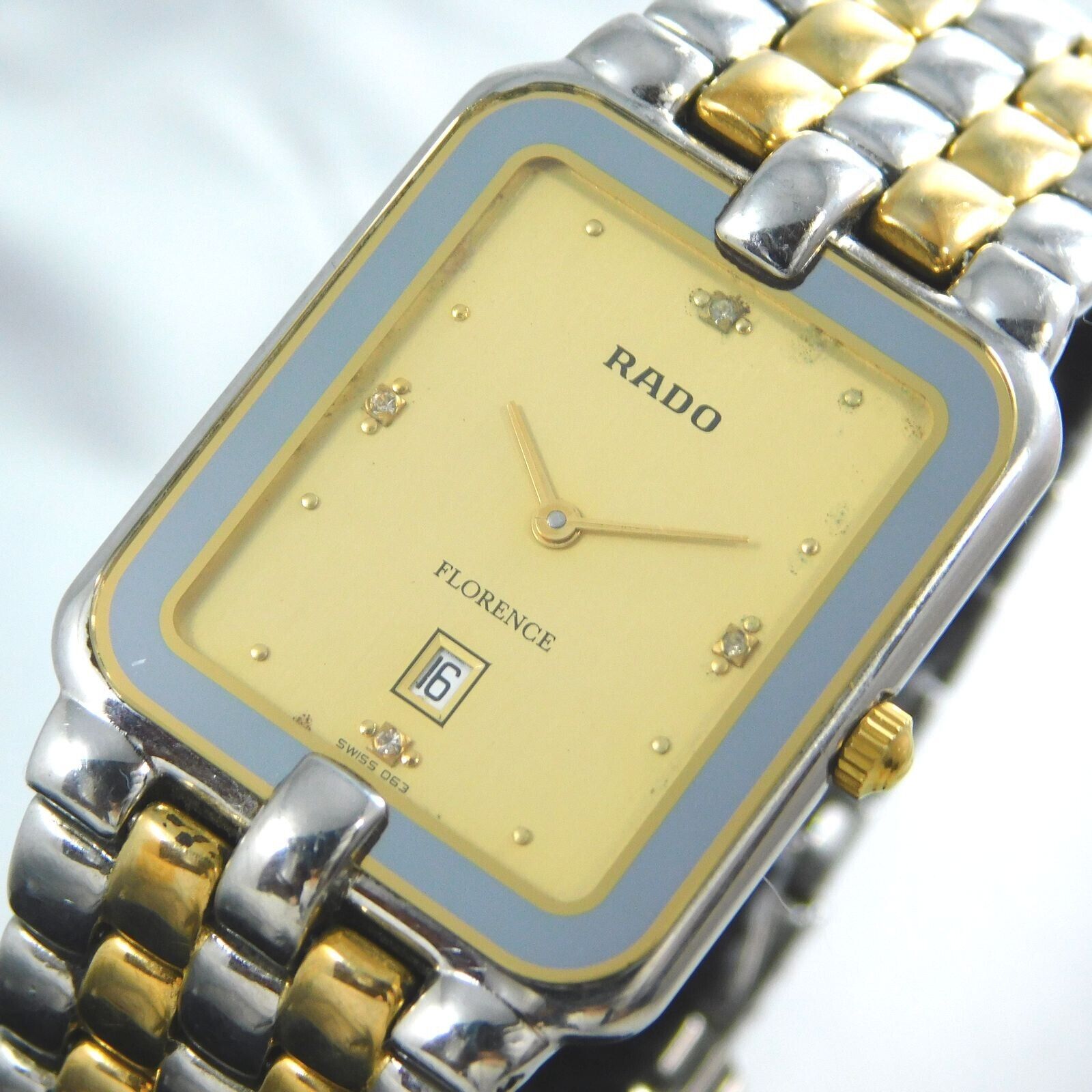 Rado Florence Ladies Two Tone Quartz Watch | eBay