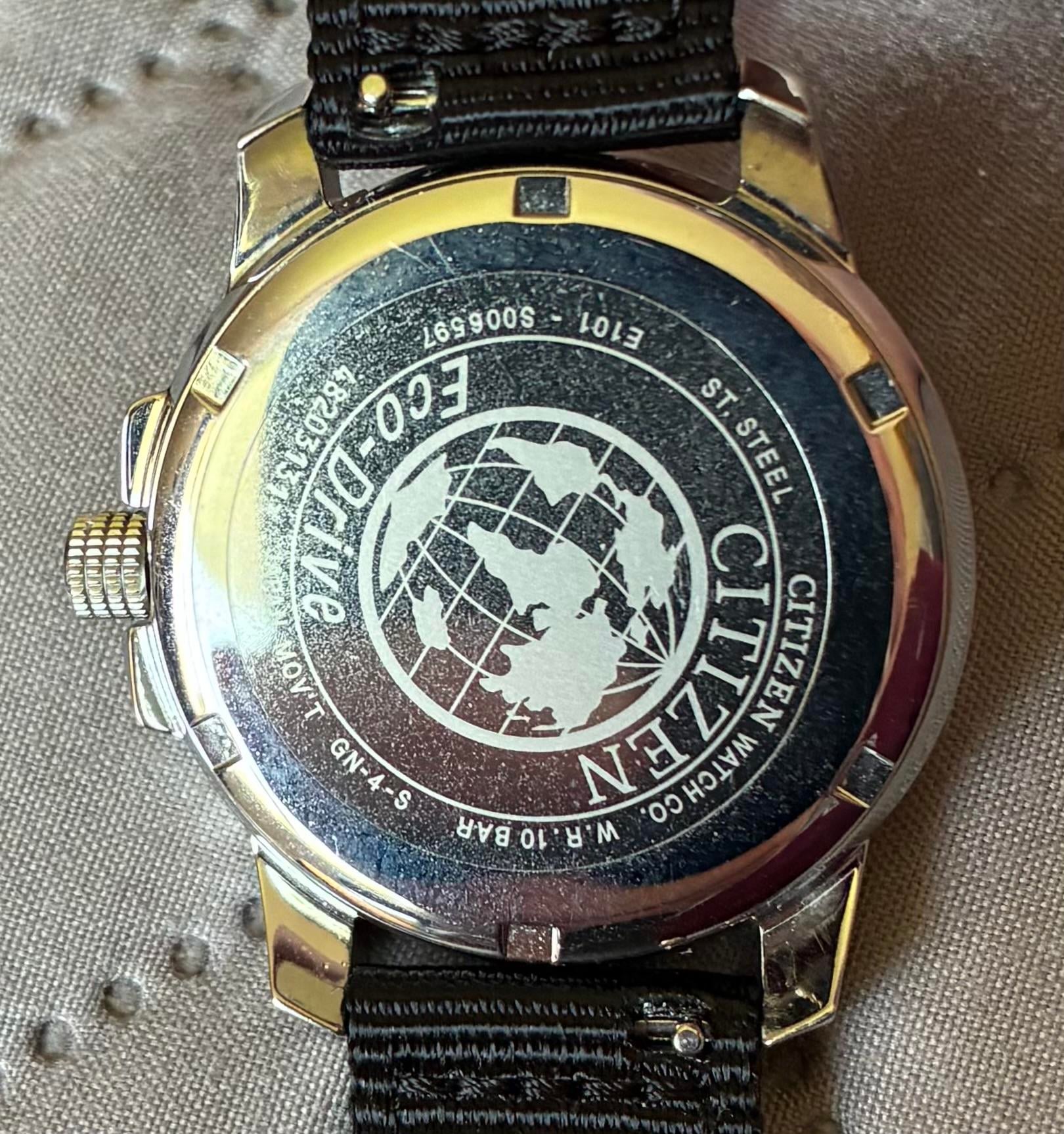 WTS] Citizen Chandler Eco Drive BM8180-03E Pilot/Field Watch Black