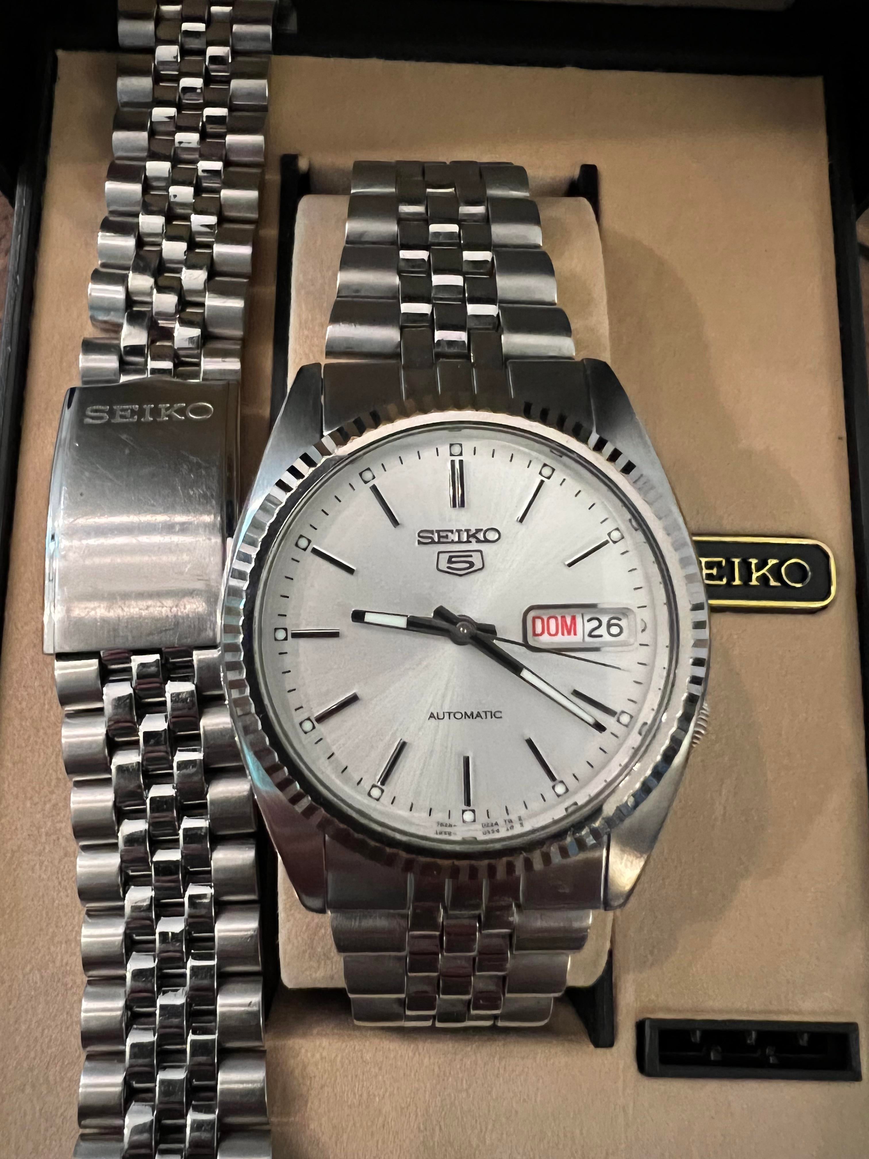 [WTS] Seiko SNXJ89 fully linked w/ extra OEM bracelet | WatchCharts ...