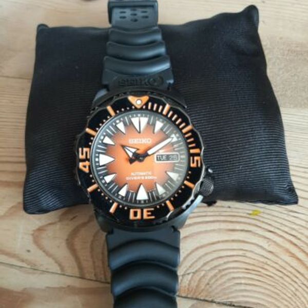 Seiko Orange Halloween Gen 2 Monster Black SRP31K1 | WatchCharts