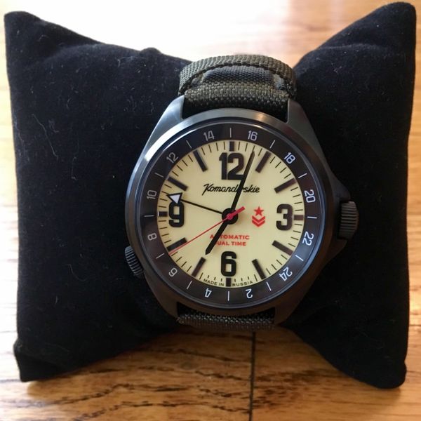 SOLD FS Vostok Komandirskie K34 Dual Time Automatic LNIB WatchCharts