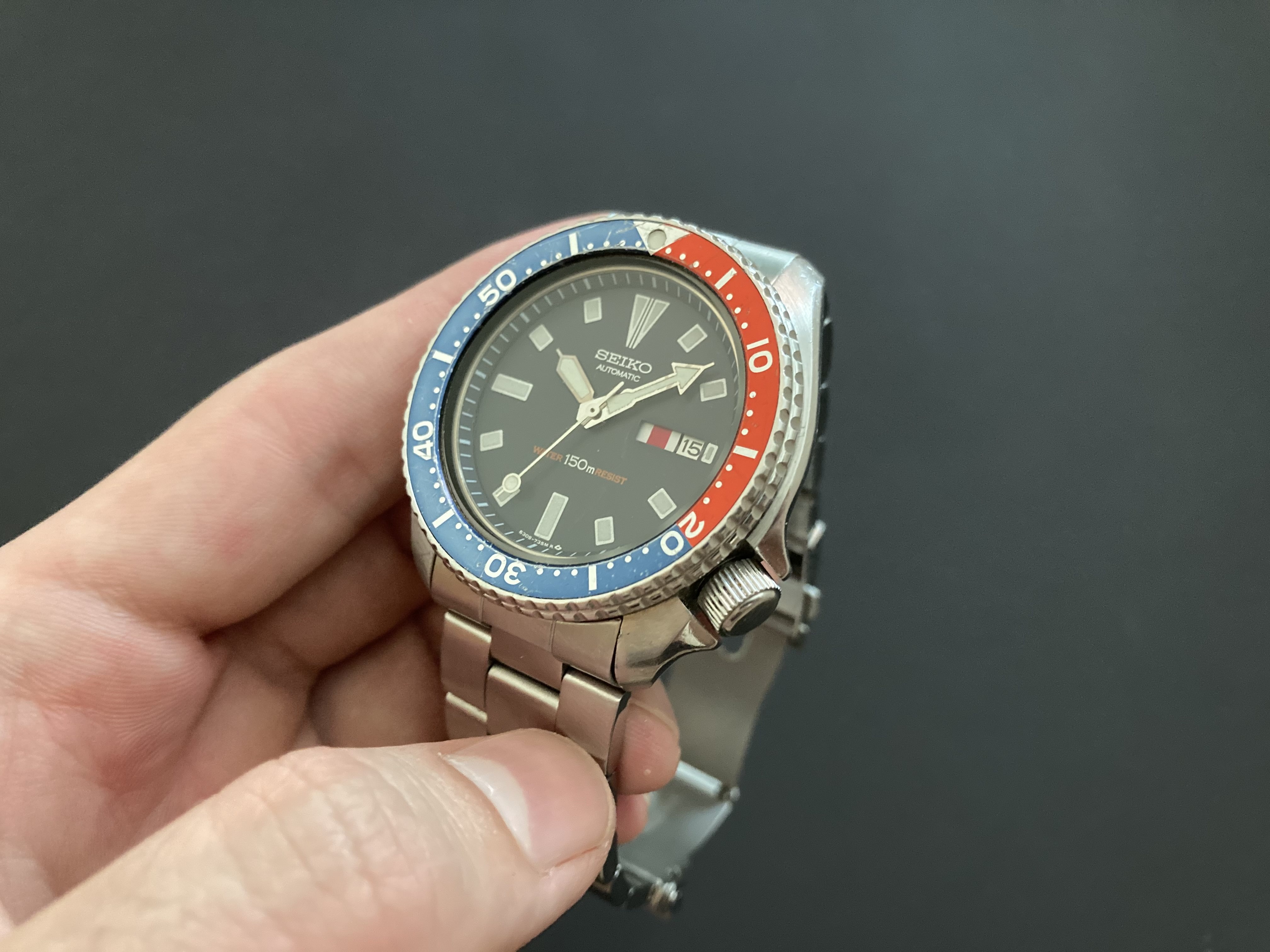 WTS] Seiko 6309-729A Automatic Pepsi vintage diver | WatchCharts Marketplace