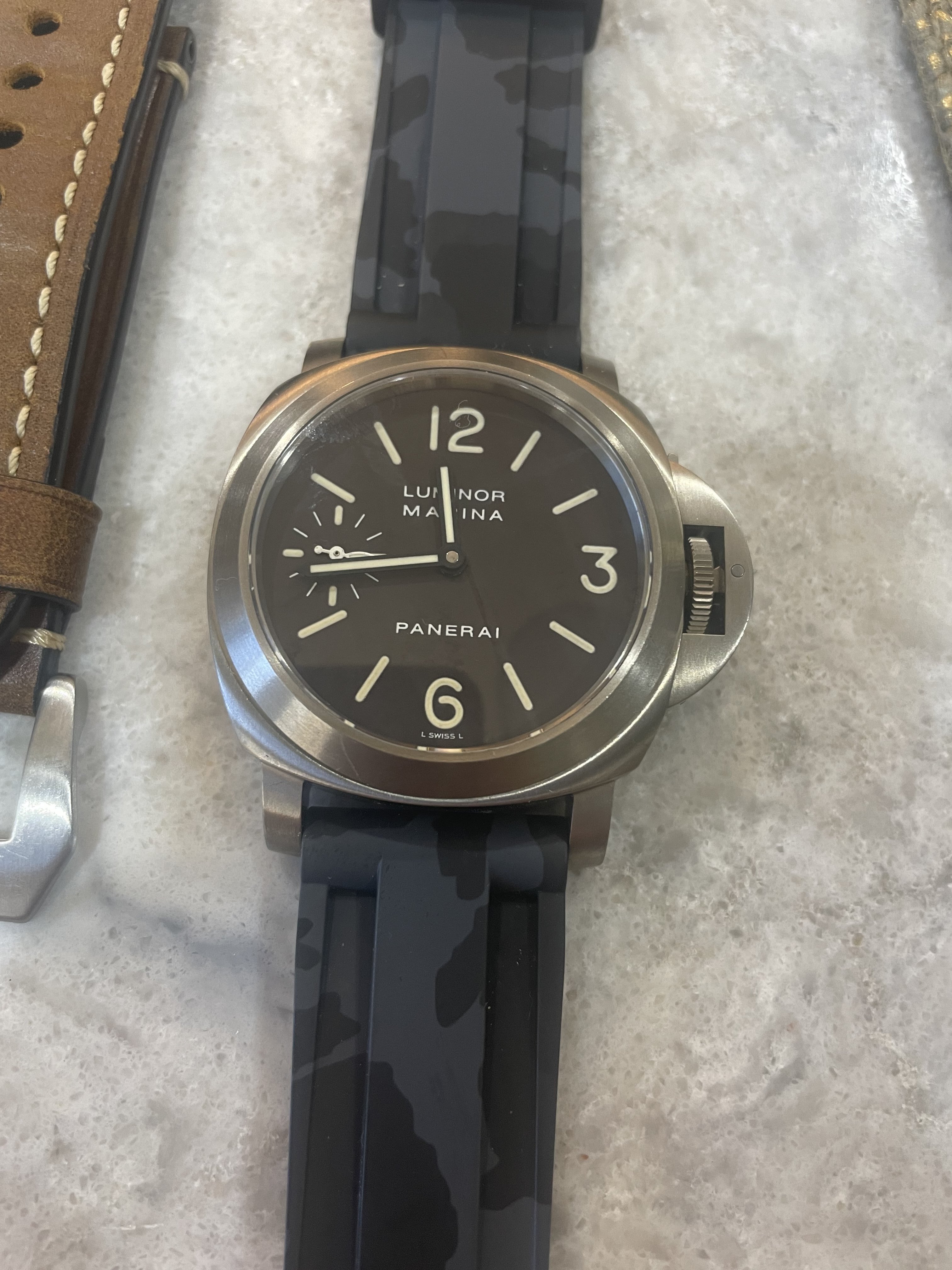 FS RARE Panerai Luminor PAM0061 Titanium and Tobacco Dial