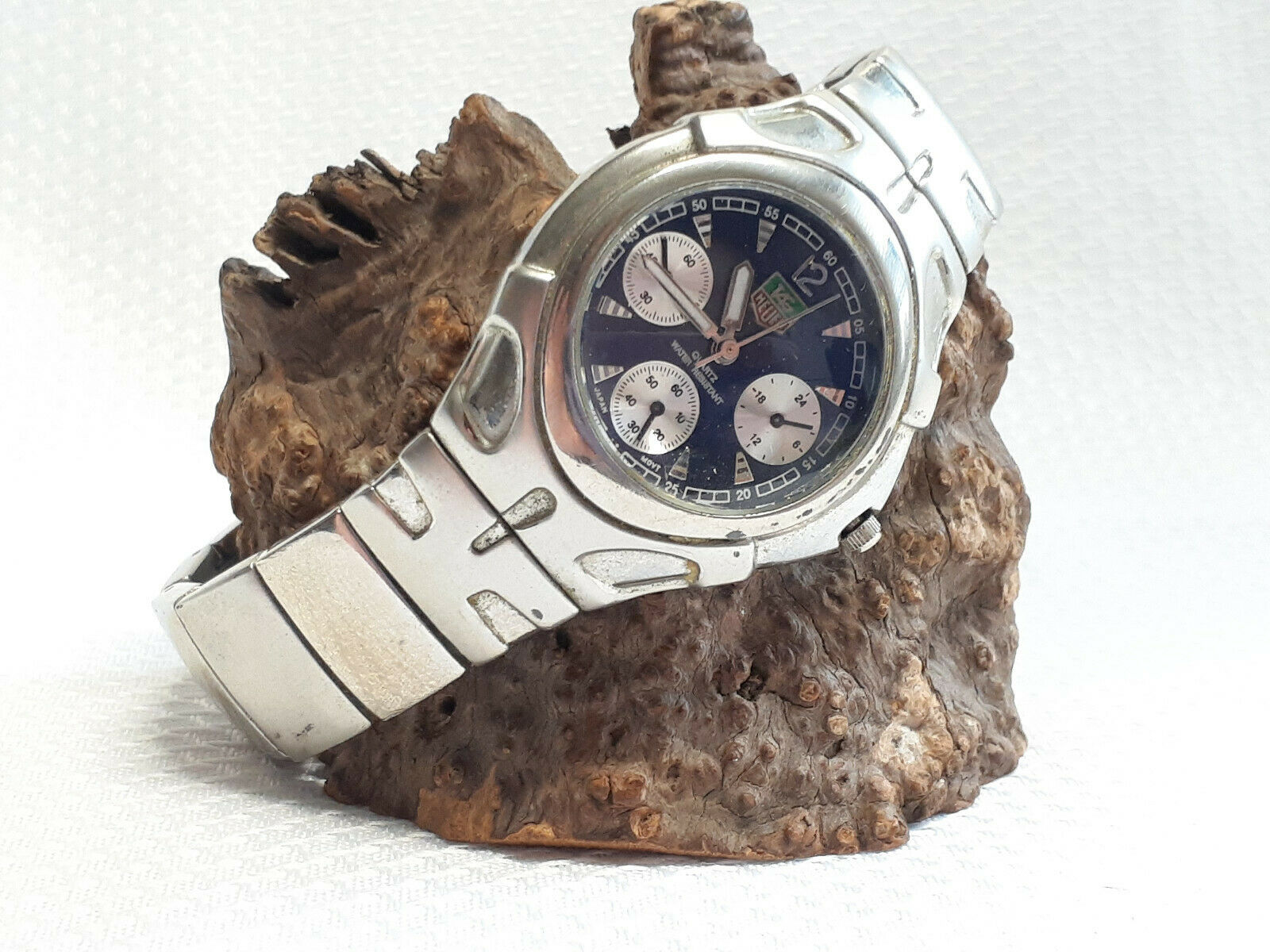 Tag Heuer Watch Stainless 964-013 Swiss Japan Movement Water