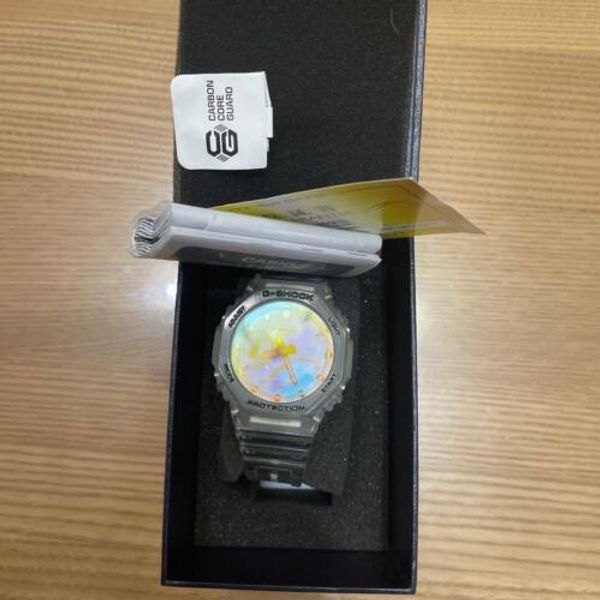 Casio GA2100SRS7A GShock Dial Men's Watch WatchCharts