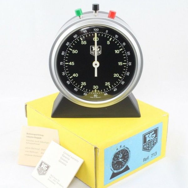 TAG Heuer - Desk Timer - Ref. 713 - No Reserve Price - Unisex - 1980-1989 -  Catawiki